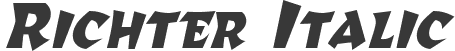 Richter Italic