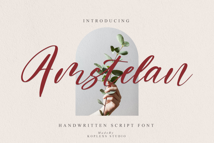 Amstelan Font