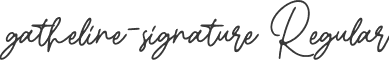 gatheline-signature Regular