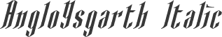 AngloYsgarth Italic