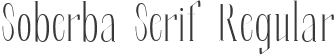 Soberba Serif Regular