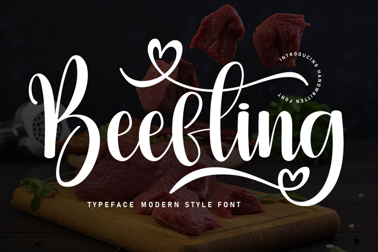 Beefting Font