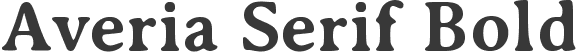Averia Serif Bold