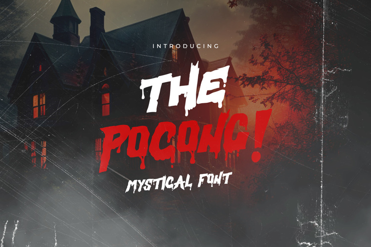 The Pocong Font