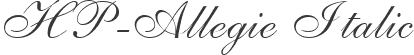 HP-Allegie Italic