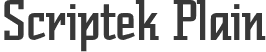 Scriptek Plain