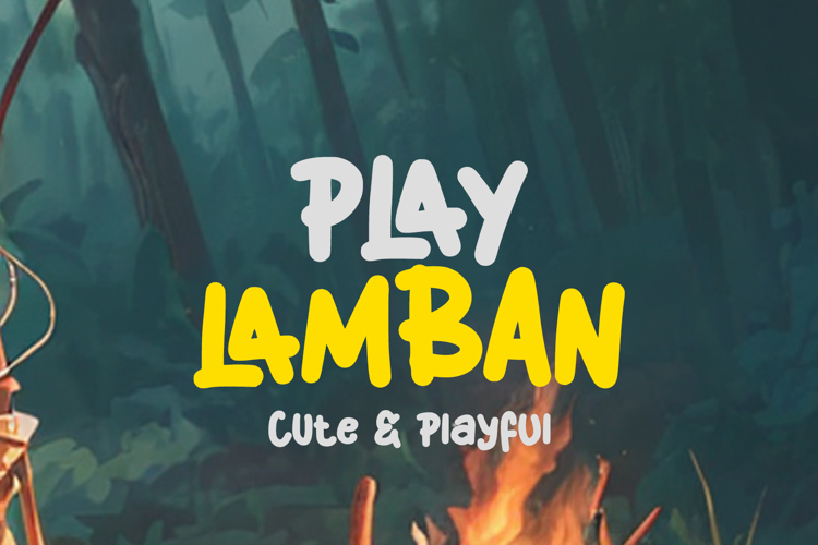 Play Lamban Font