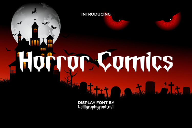 Horror Comics Font