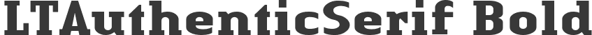 LTAuthenticSerif Bold