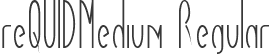 reQUIDMedium Regular