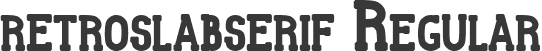 retro-slab-serif Regular
