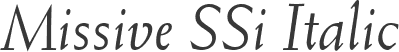 Missive SSi Italic