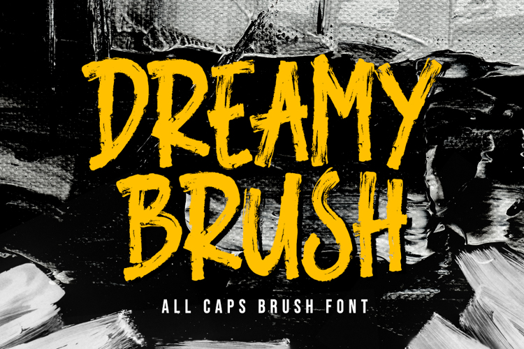 Dreamy Brush Font