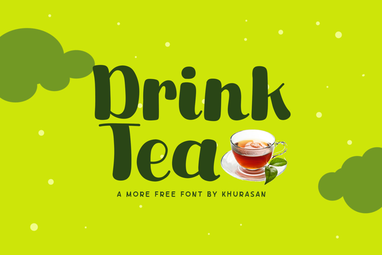 Drink Tea Font