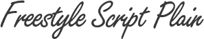 Freestyle Script Plain