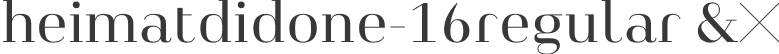 heimatdidone-16regular &