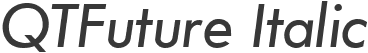 QTFuture Italic