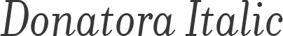 Donatora Italic