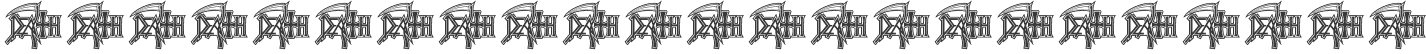 DeathMetal logo Regular