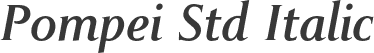 Pompei Std Italic