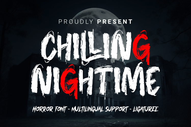 Chilling Nightime Font