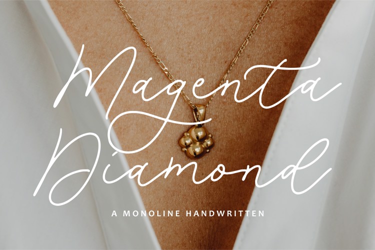 Magenta Diamond Font