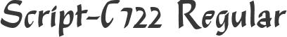 Script-C722 Regular