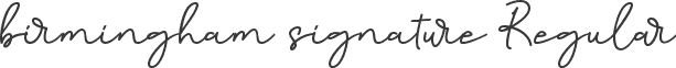 birmingham-signature Regular