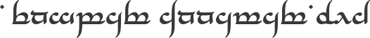 Tengwar Annatar Bold