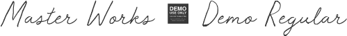 Master Works - Demo Regular