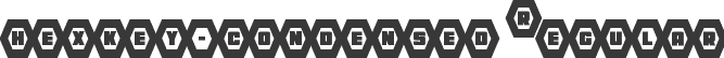 hexkey-condensed Regular