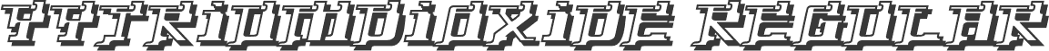 YytriumDioxide Regular