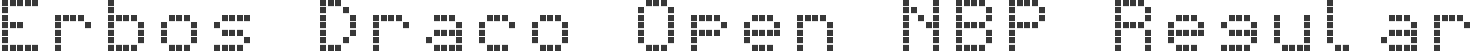 Erbos Draco Open NBP Regular