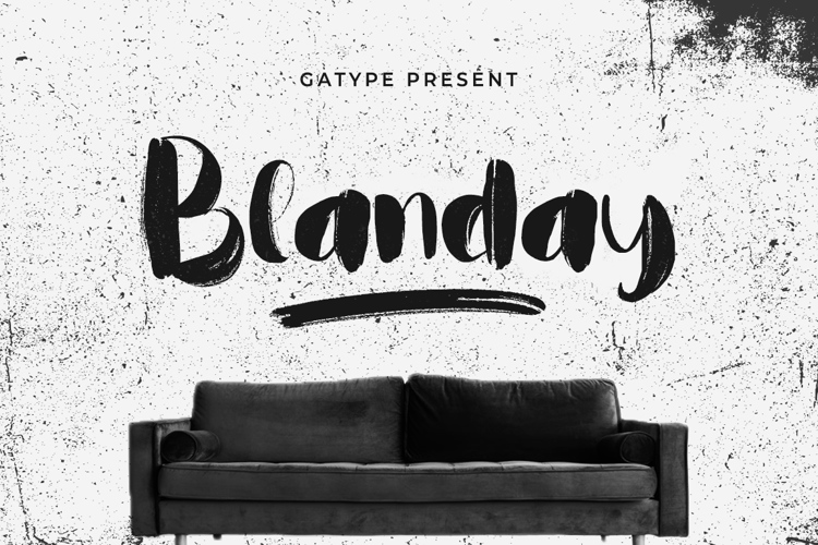 Blanday Font