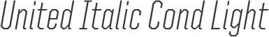 United Italic Cond Light