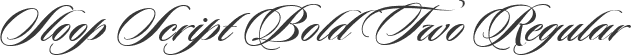 Sloop Script Bold Two Regular