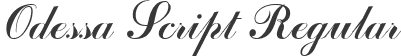 Odessa Script Regular