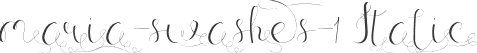 maria-swashes-1 Italic