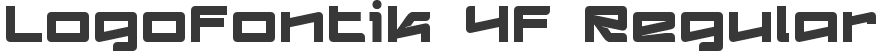 Logofontik 4F Regular