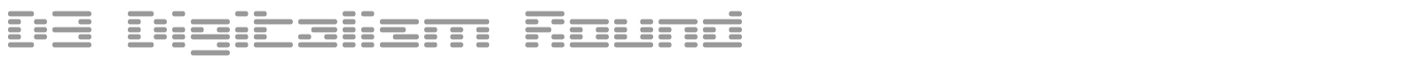 D3 Digitalism Round font preview