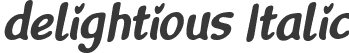 delightious Italic