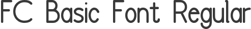 FC Basic Font Regular