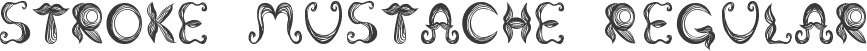 Stroke mustache Regular