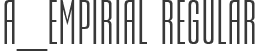 a_Empirial Regular