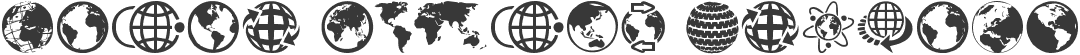 Globe Icons Regular