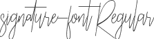 signature-font Regular