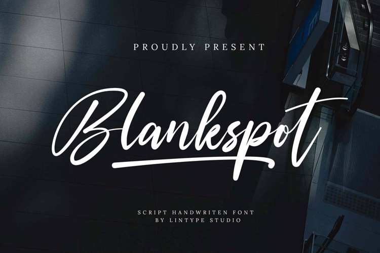 Blankspot Font