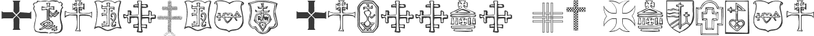 Christian Crosses IV Regular