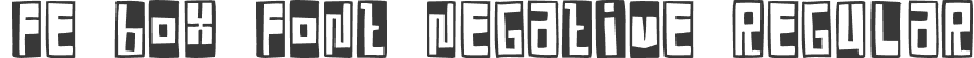 FE Box Font Negative Regular