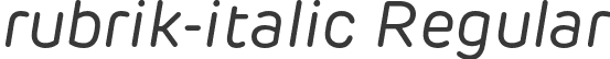 rubrik-italic Regular